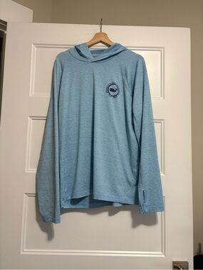 Vineyard Vines Light Blue Performance Hoodie